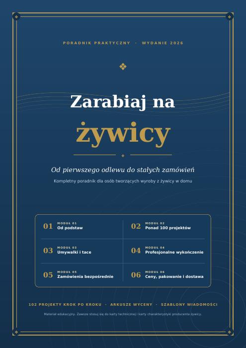 Okładka: Zarabiaj na żywicy